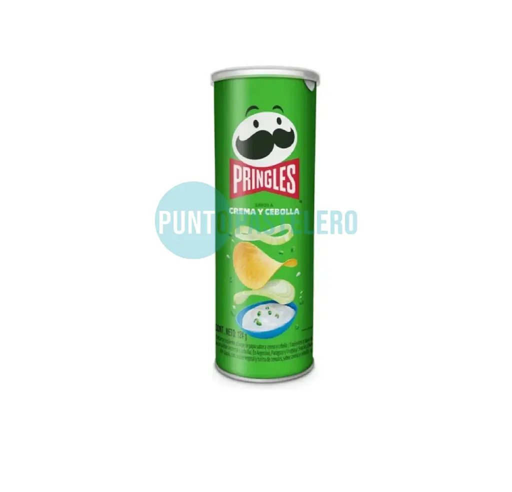 PAPAS FRITAS PRINGLES CREMA Y CEBOLLA (X 109 GR.)