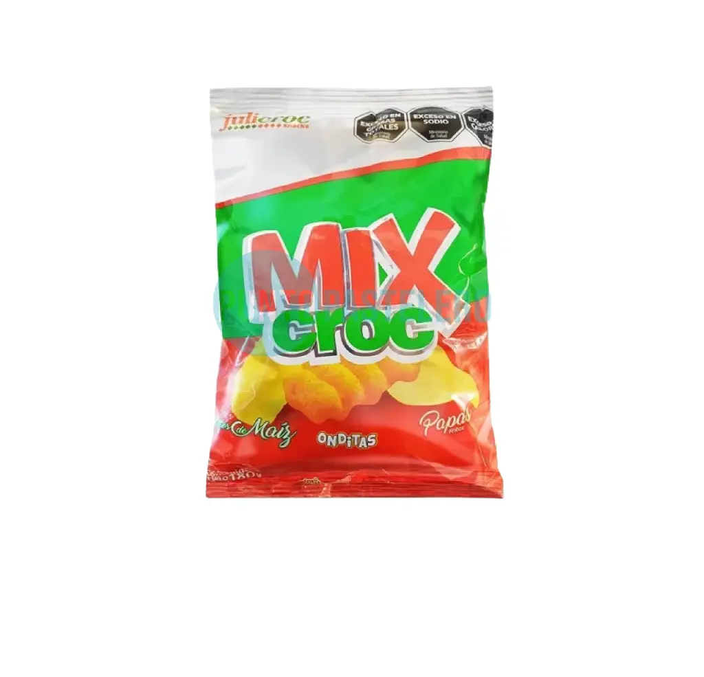 SNACKS MIXCROC (PAPAS, ONDITAS Y PALITOS) (X 45 GR.) (SIN TACC)