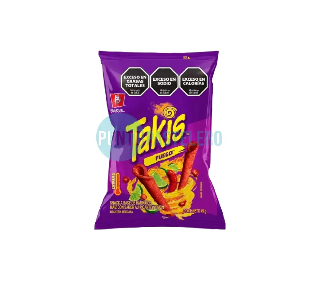 TAKIS SNACK FUEGO (X 49 GR.)