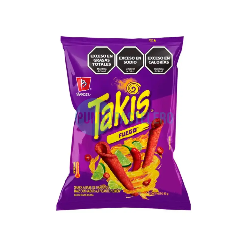 TAKIS SNACK FUEGO (X 85 GR.)