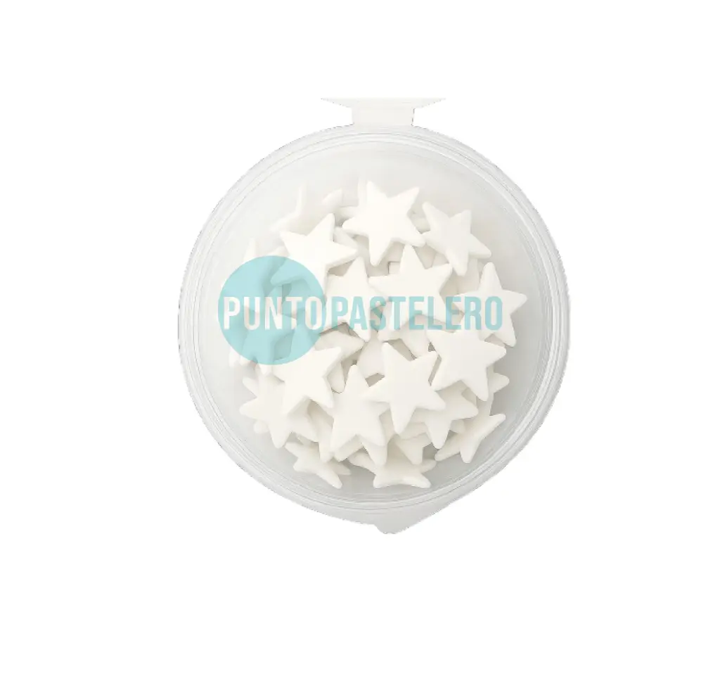 ESTRELLAS PASTILLAJE BLANCA (X 40 U.)