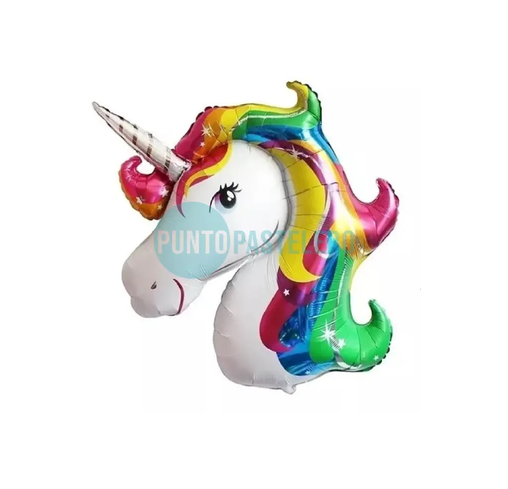 GLOBO JB METALIZADO UNICORNIO 36 CM [22-1]
