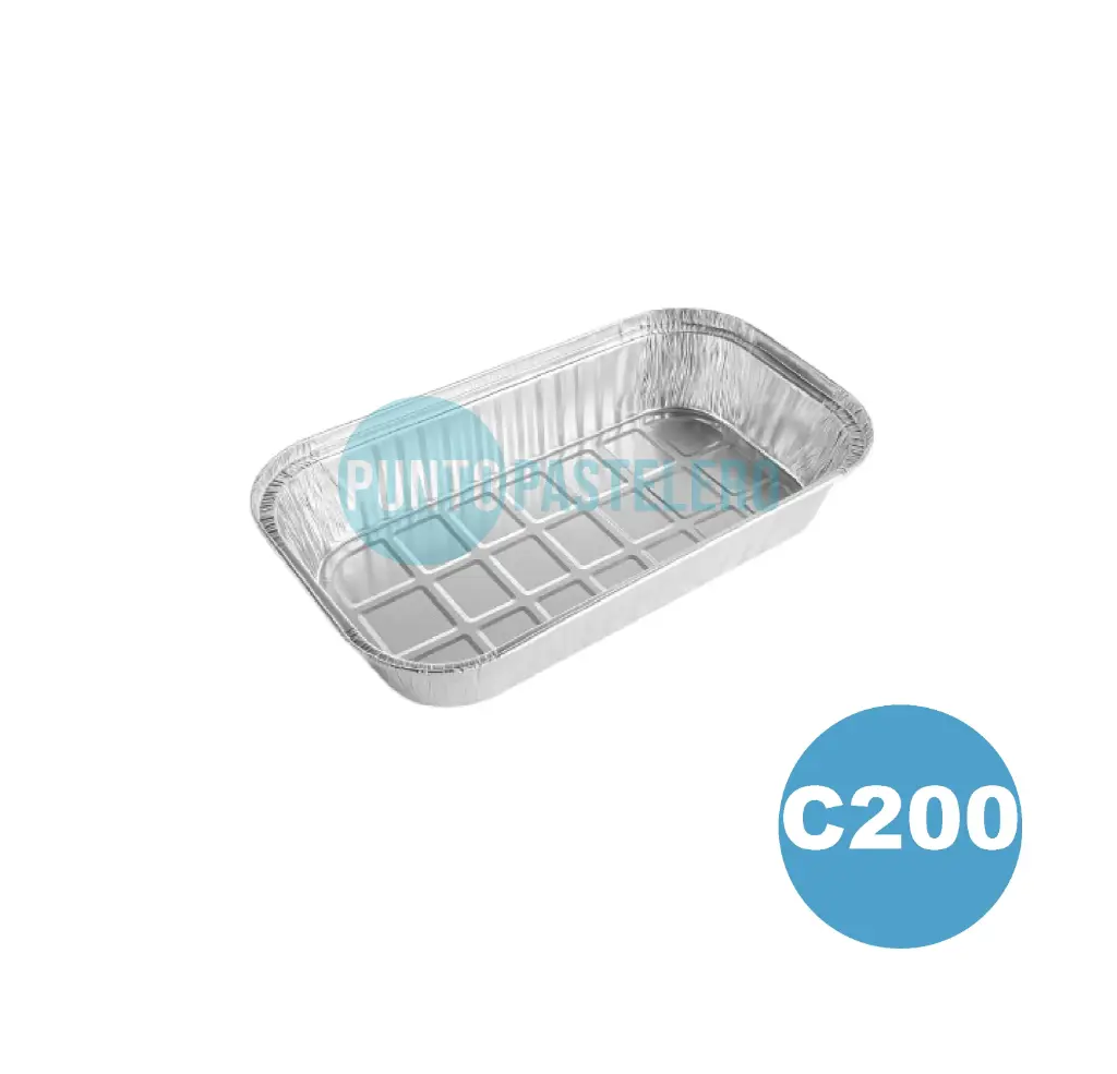 [000000037262X1] BANDEJA N° C200 ALUMINIO (27X12 CM)