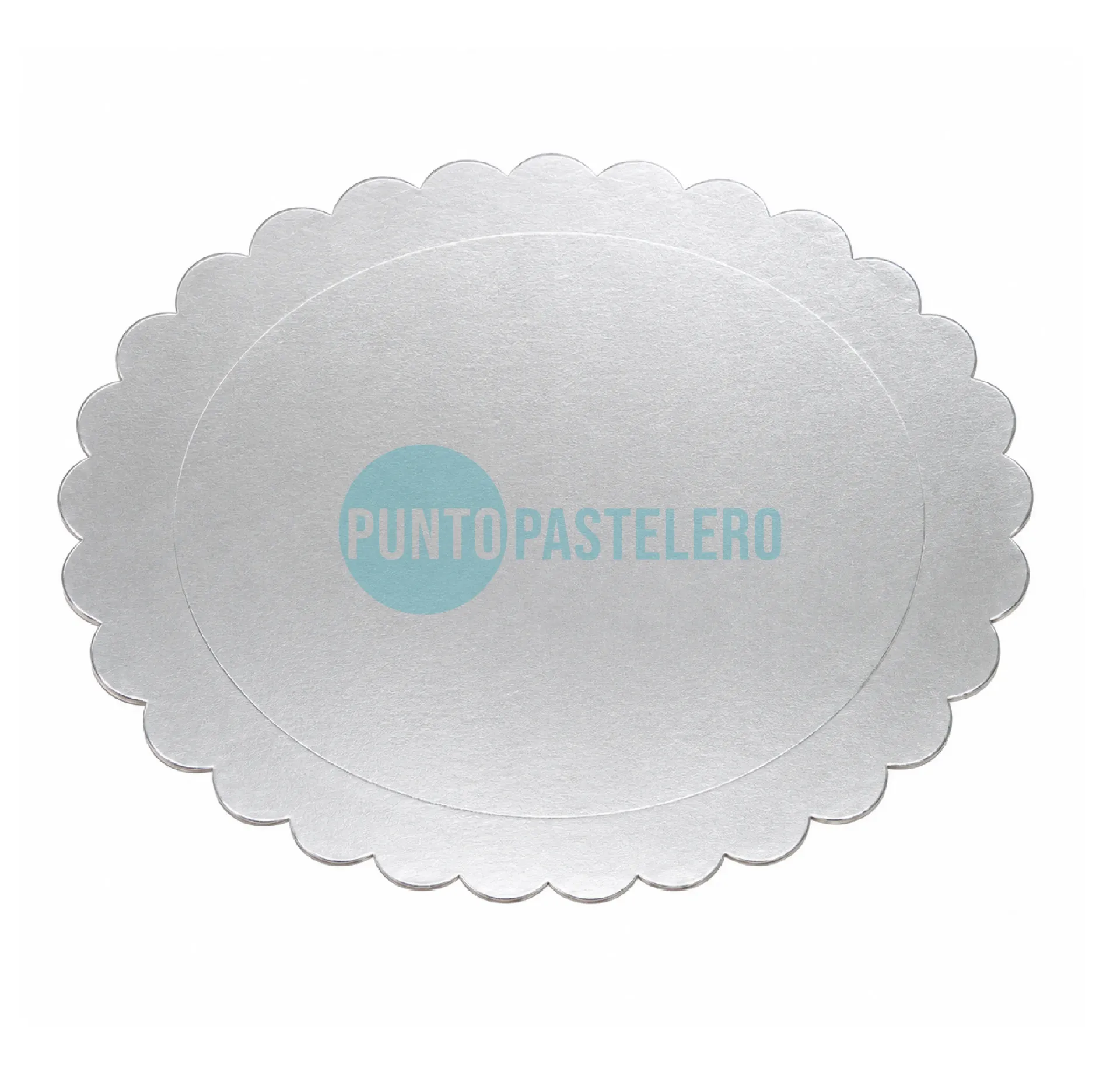 [2494] PLATO PLATA FLOR NOBLEZA (26 CM)