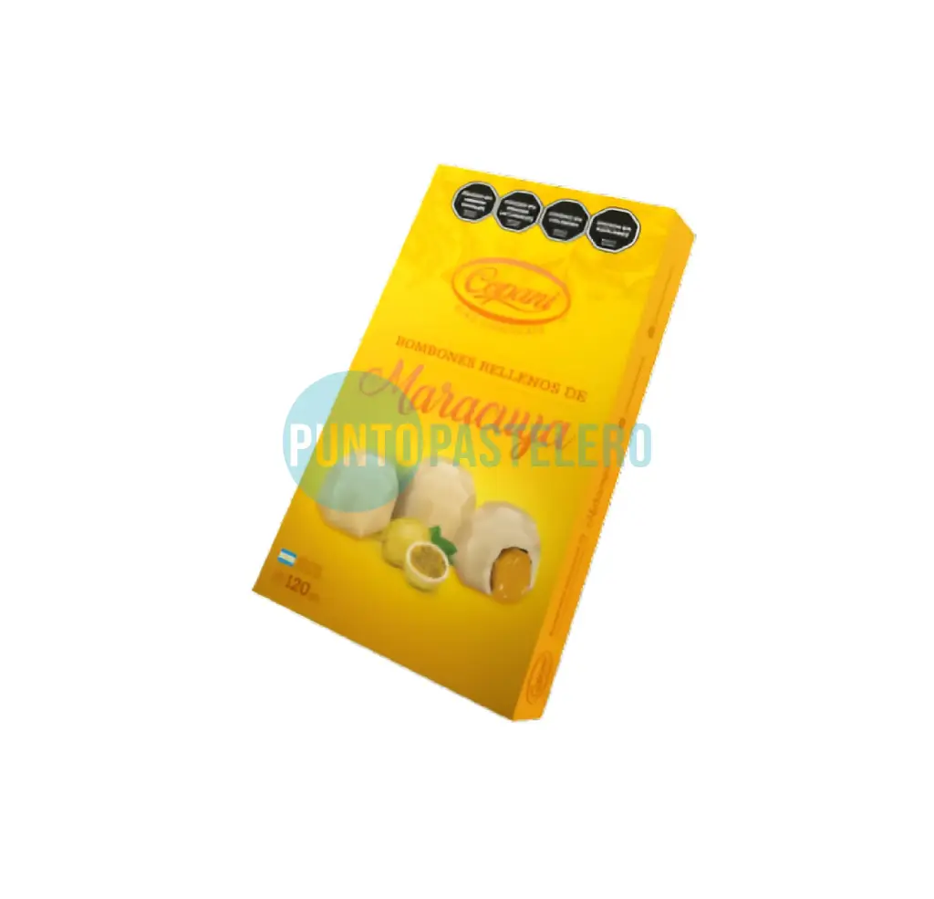 [7790239778445] BOMBONERA CHOCOLATE BLANCO Y MARACUYA COPANI (X 120 GR.)
