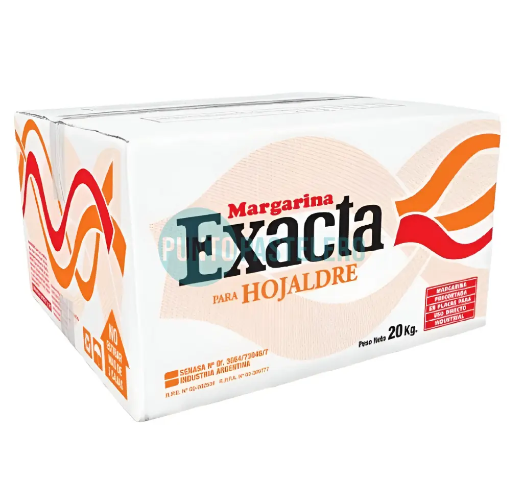 MARGARINA PARA HOJALDRE EXACTA (X 20 KG.)