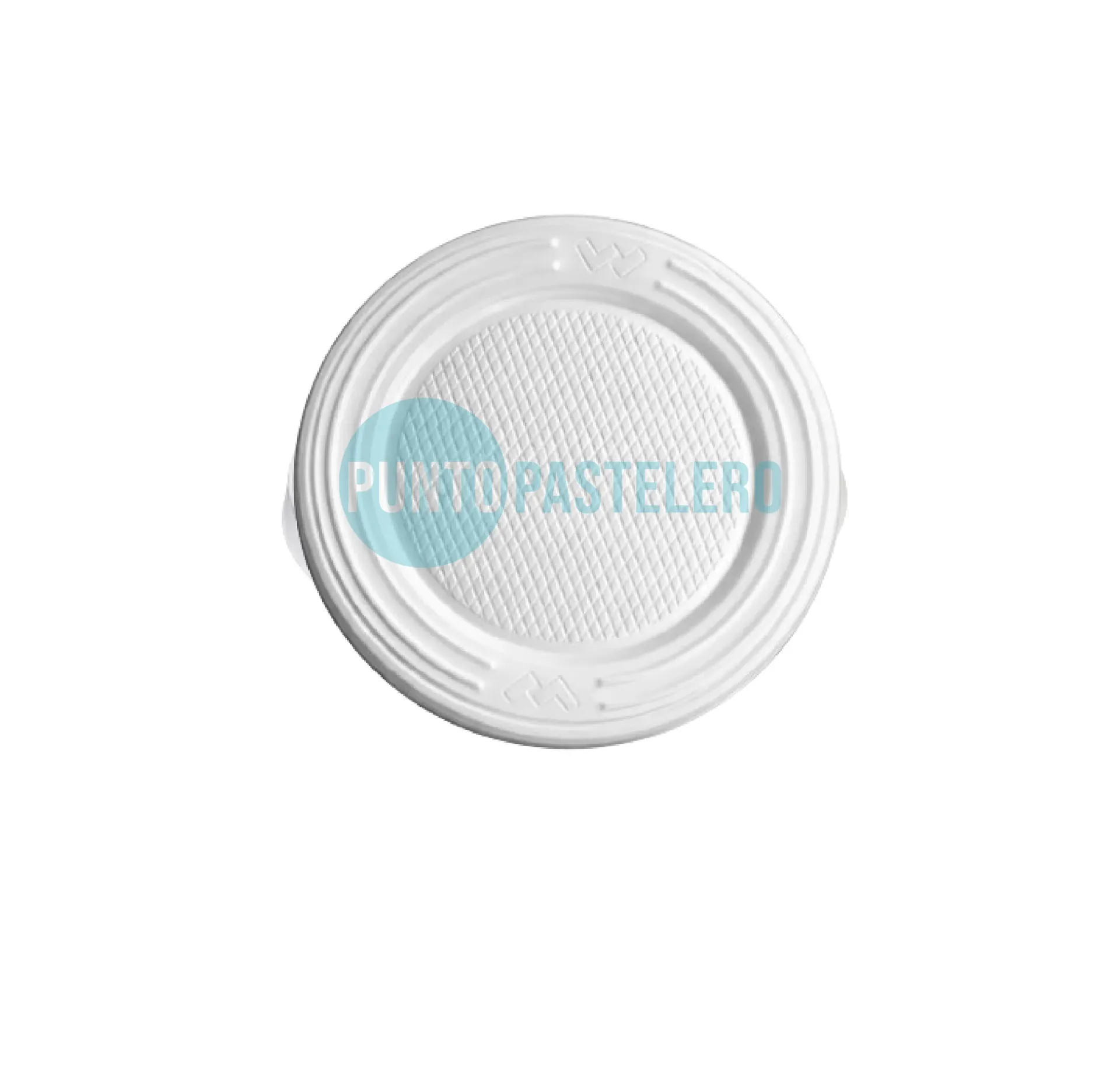 [767] PLATO DESCARTABLE BLANCO WORK LIV 22 CM (X 50 U.)