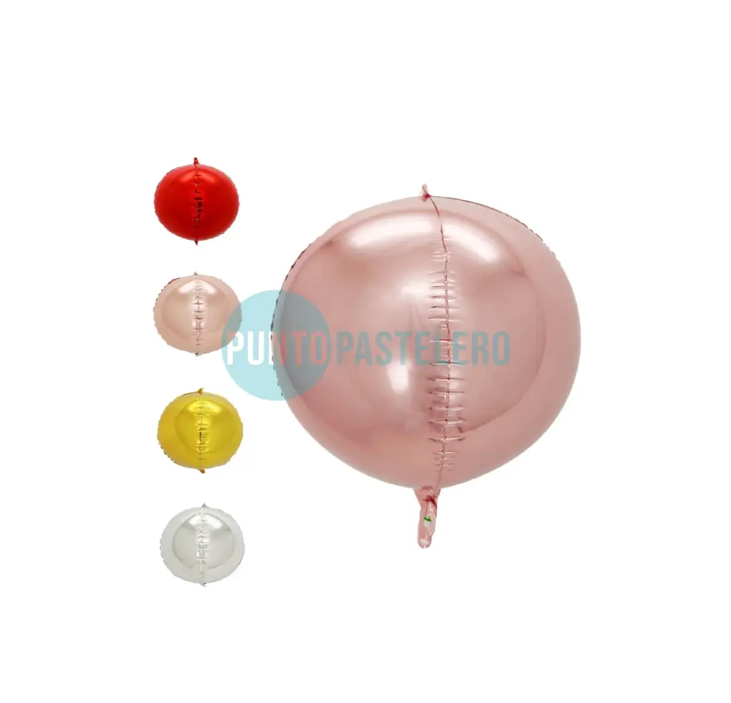 GLOBO METALIZADO ORBZ ESFERA ROSA 22" [CB9] [X23]