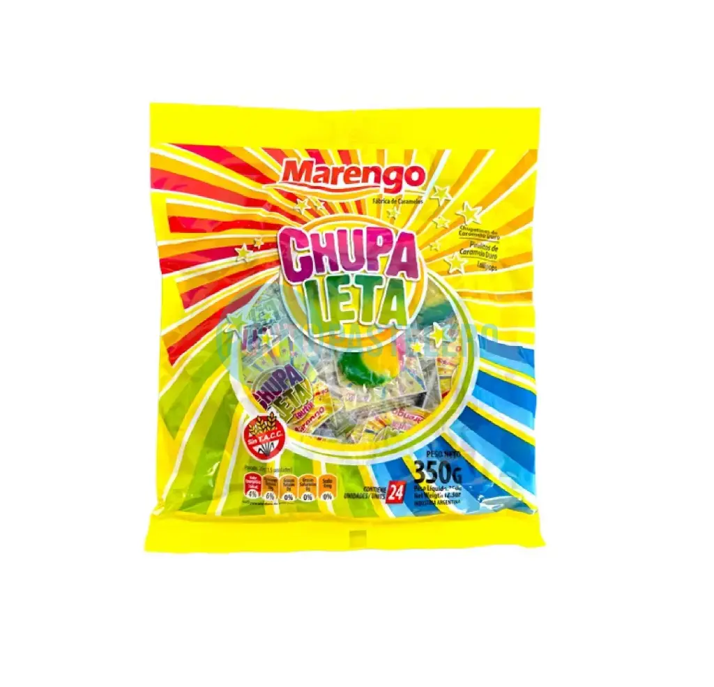 CHUPALETAS MARENGO X 350 GR. (24 U.)