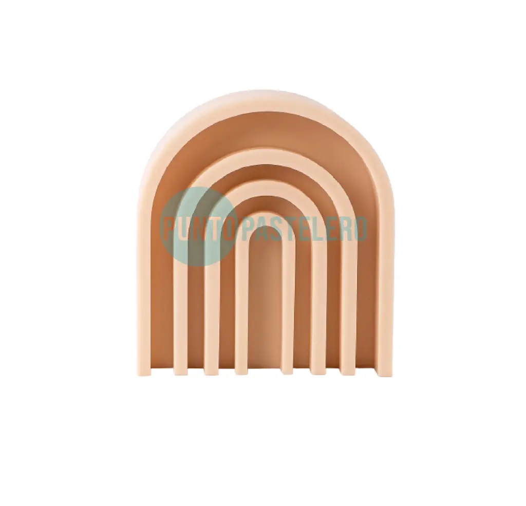 MOLDE SILICONA ARCOIRIS (1T5) (PARA VELA) [B8]