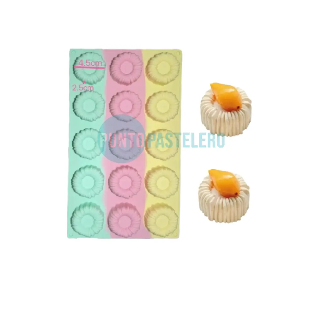 MOLDE SILICONA 15 MINI CHARLOTTE [P]