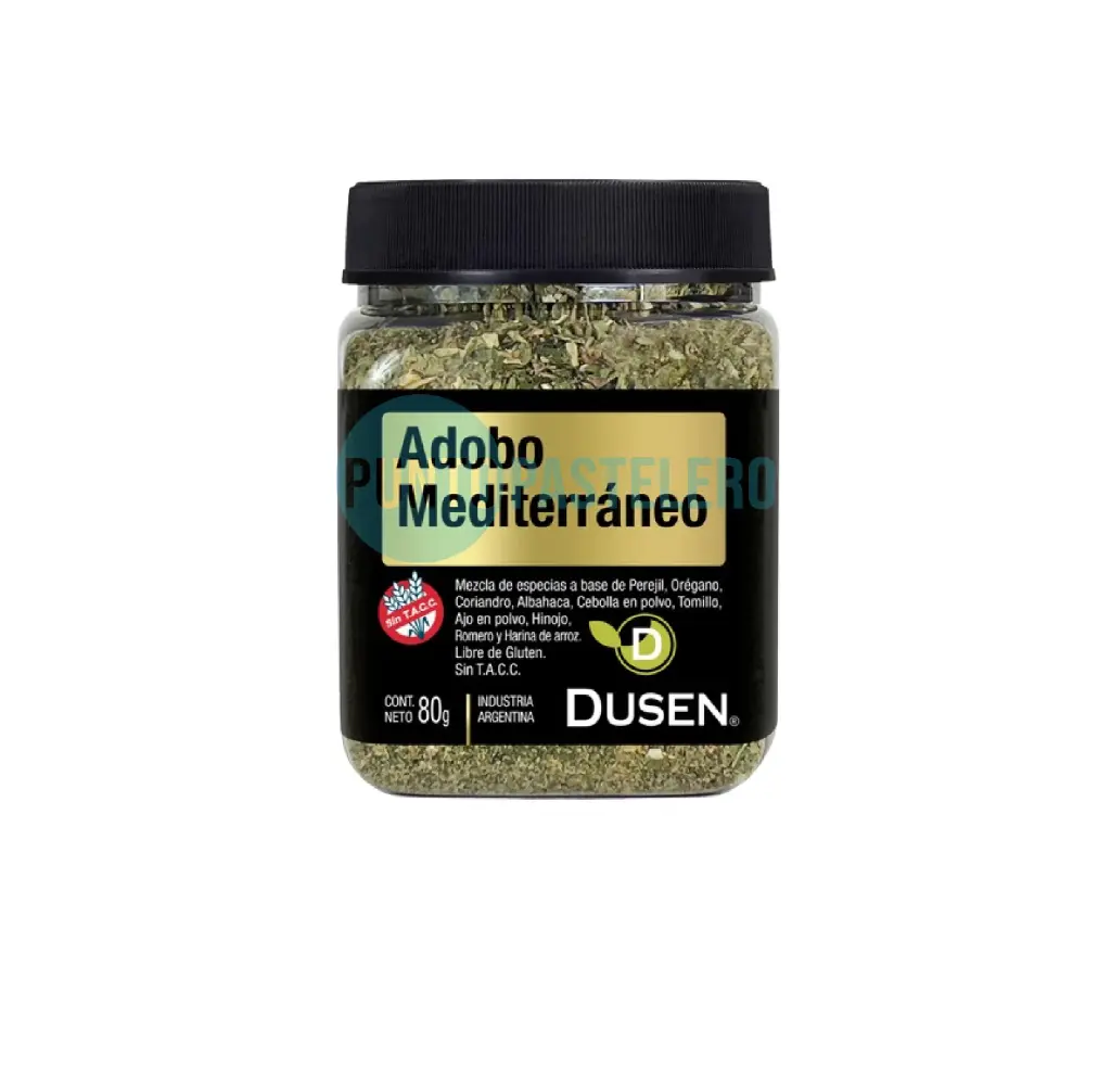 ADOBO MEDITERRANEO DUSEN (X 80 GR.) (SIN TACC)