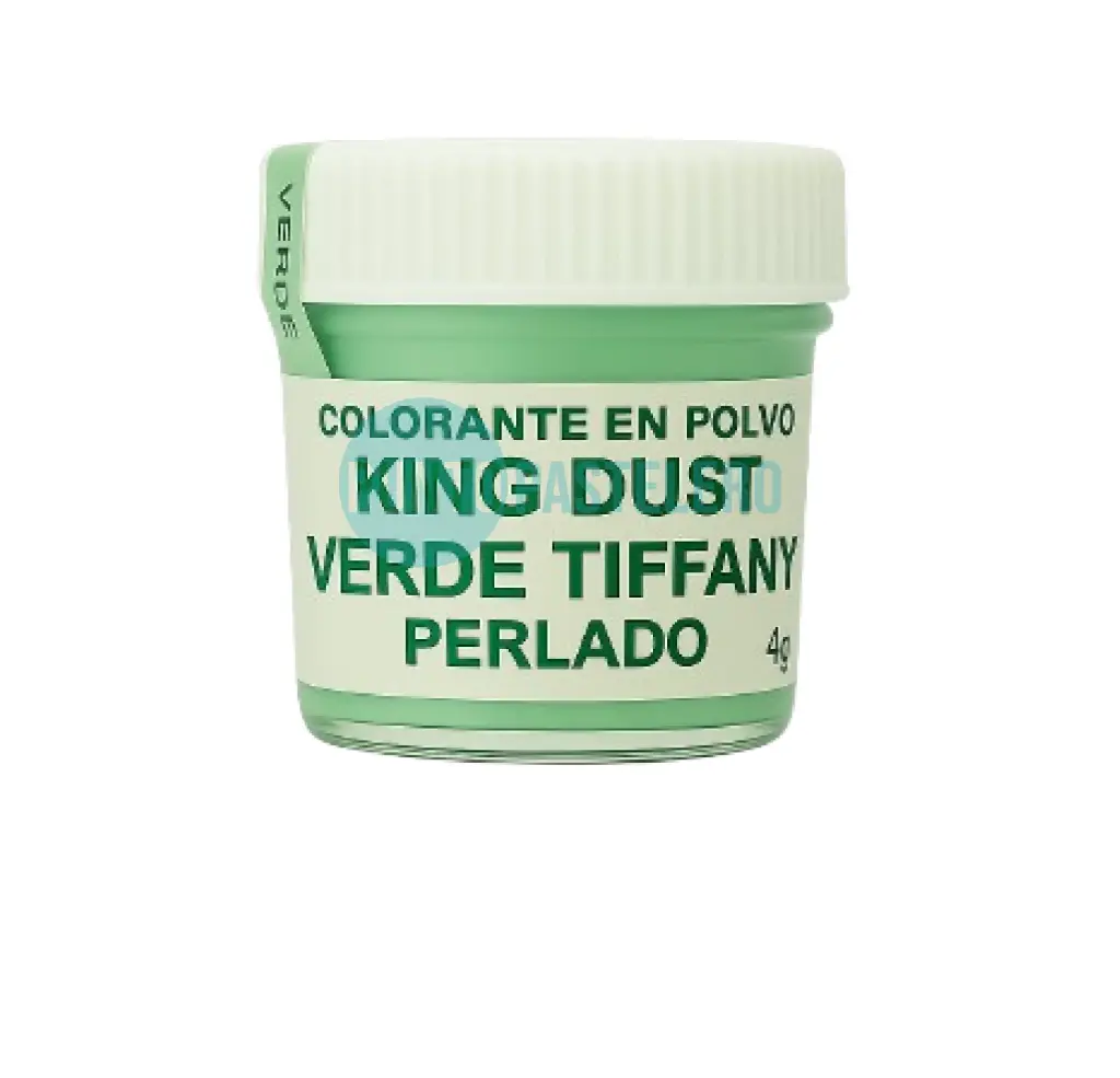 [48778XV] COLORANTE EN POLVO KING DUST VERDE TIFFANY PERLADO