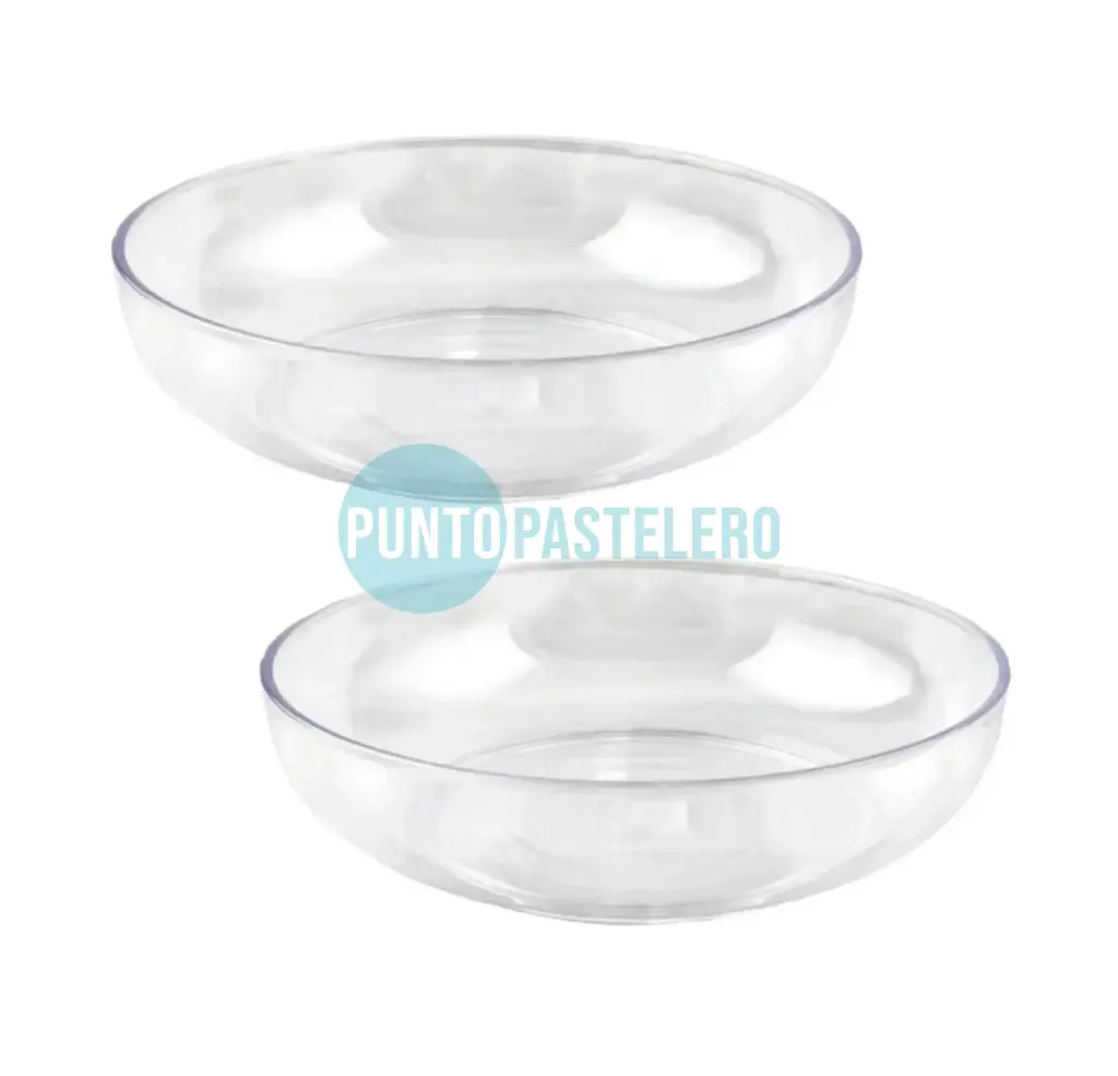 BOWL PLASTICO TRANSPARENTE MULTIUSO