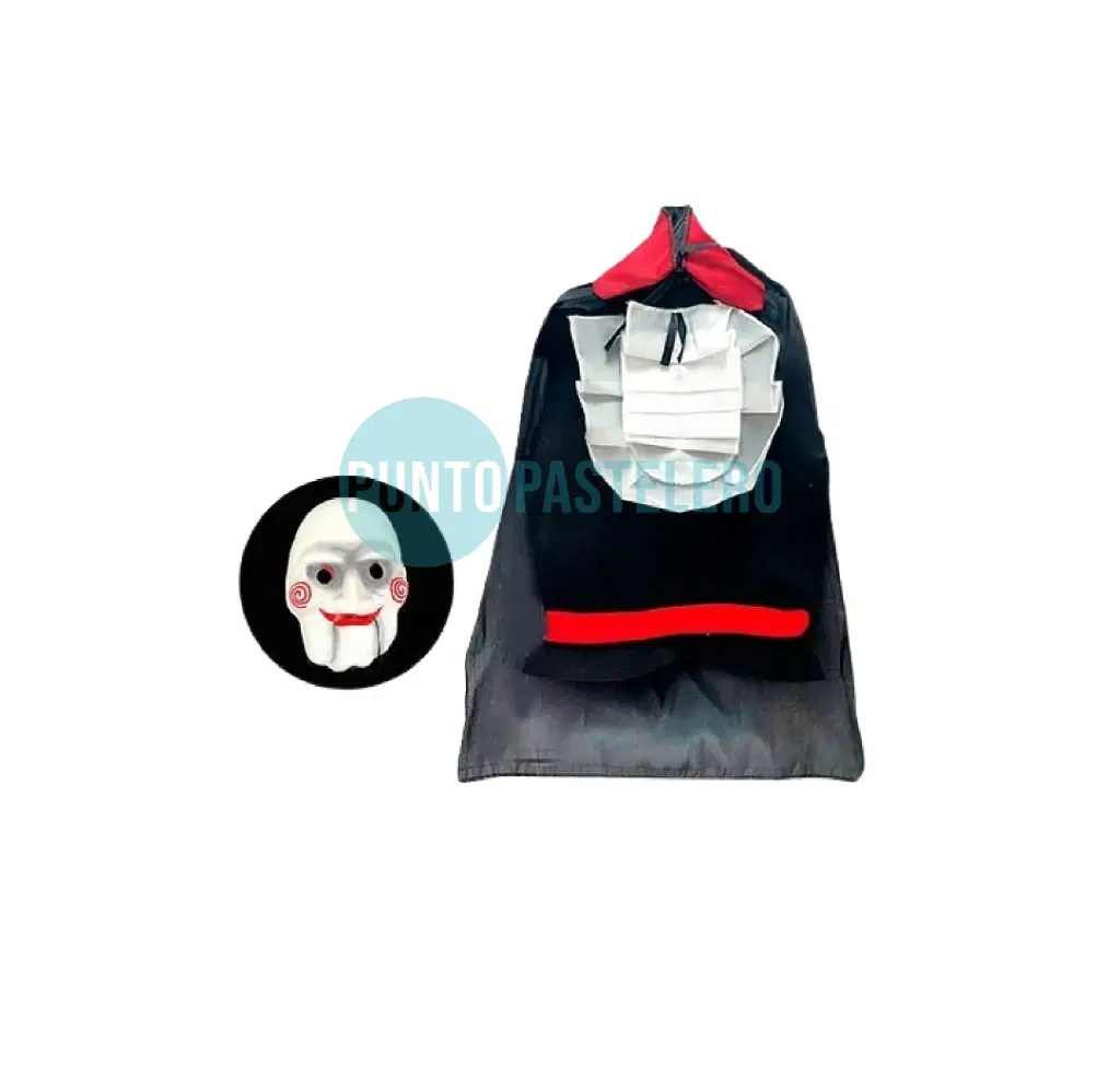 SET DISFRAZ JUEGO DEL MIEDO (CARETA - PECHERA)