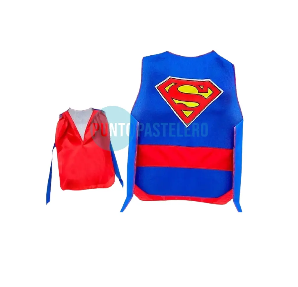 SET DISFRAZ SUPERMAN (PECHERA - CAPA)