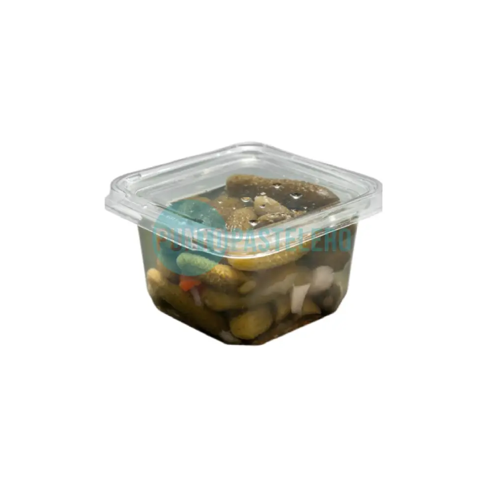 POTE CUADRADO LOCK FOOD 390 CC.