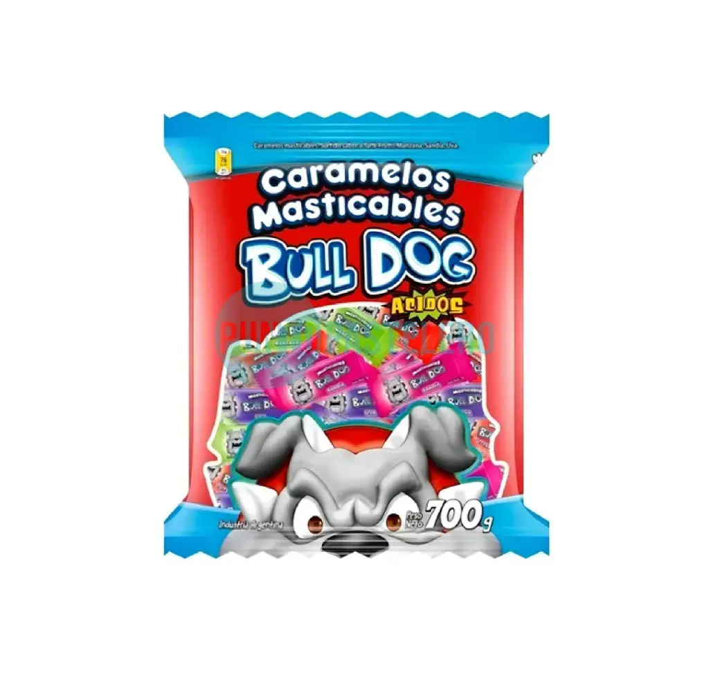 CARAMELOS BULL DOG ACIDOS (X 700 GR.)