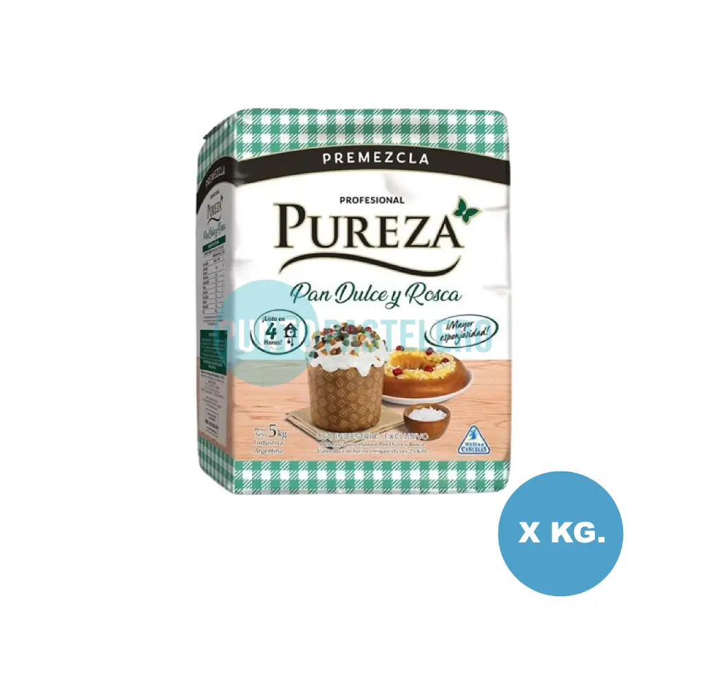 PREMEZCLA PARA PAN DULCE PUREZA (X KG.)