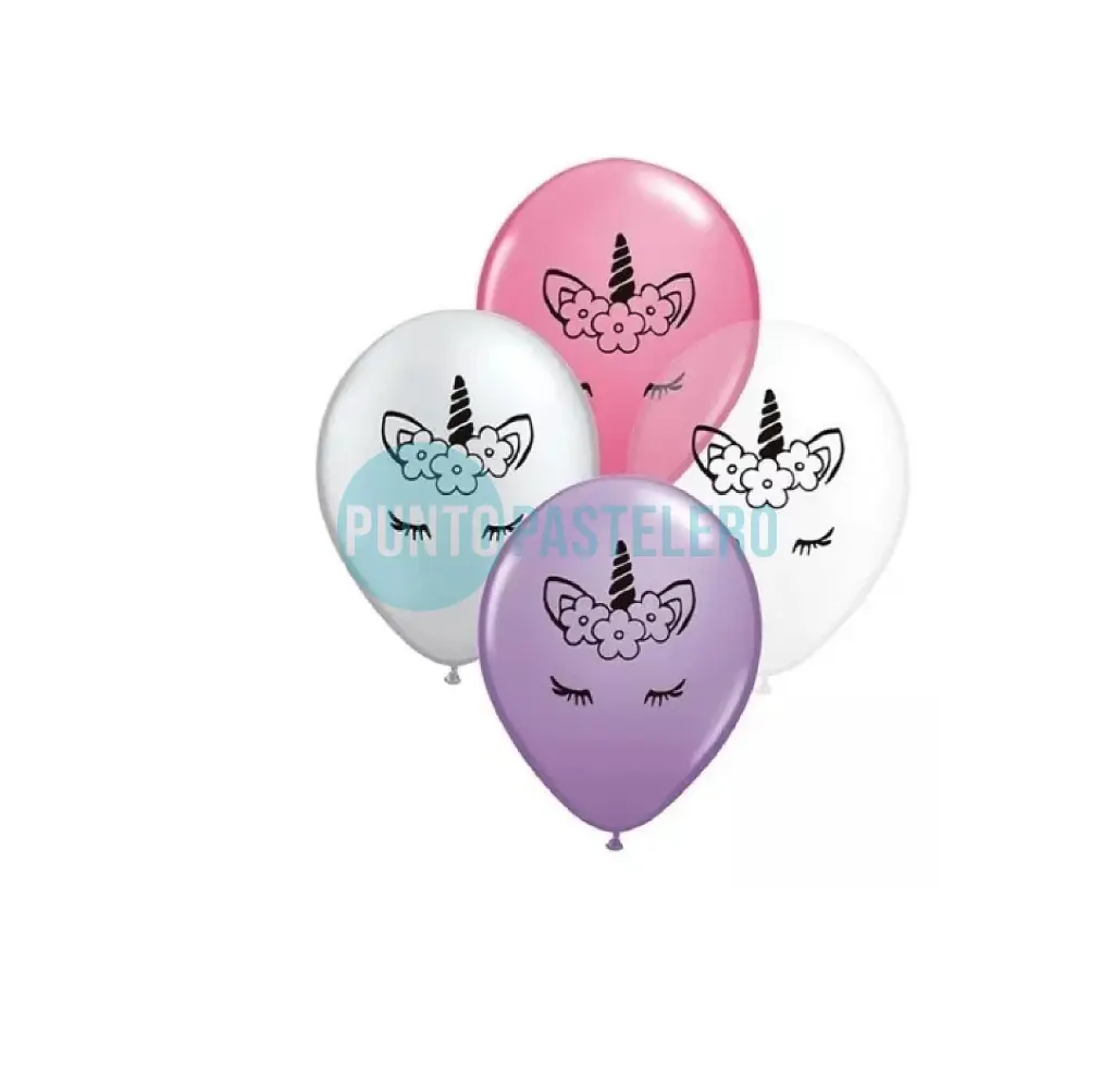 GLOBO LATEX 12" UNICORNIO