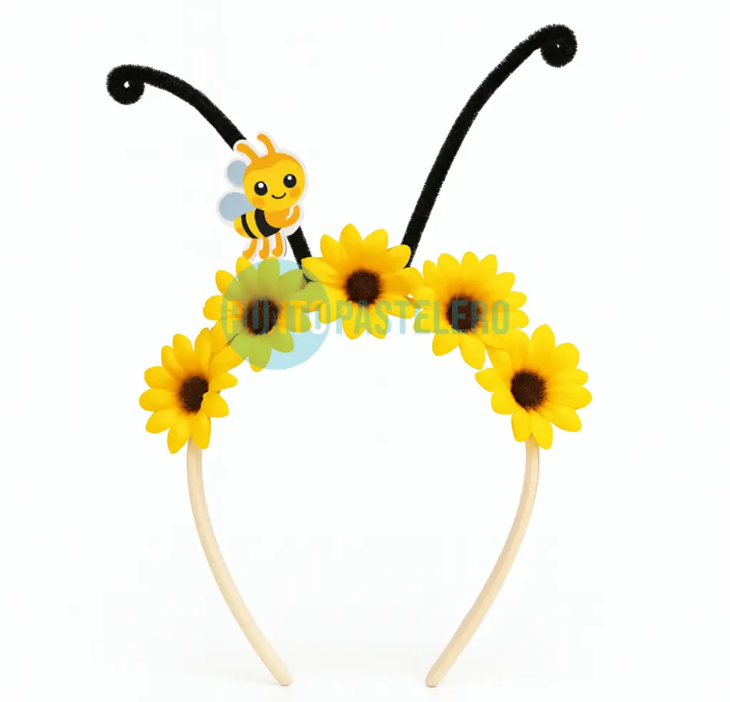 KIT GLOBOS PREMIUM FELIZ CUMPLEAÑOS ABEJITA (61 PIEZAS)