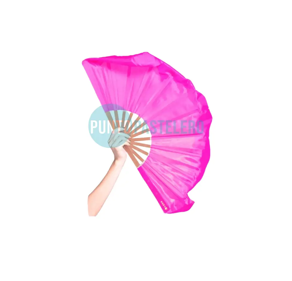 ABANICO DE TELA LOCOMIA GRANDE (COLORES VARIOS)