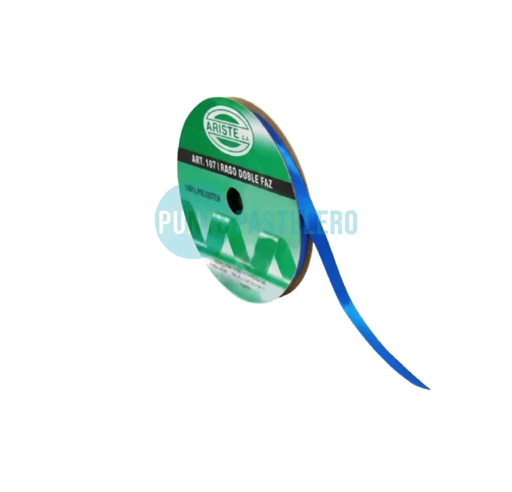 [000000023213] ROLLO CINTA RASO N°1 AZUL (X 10 MT.)