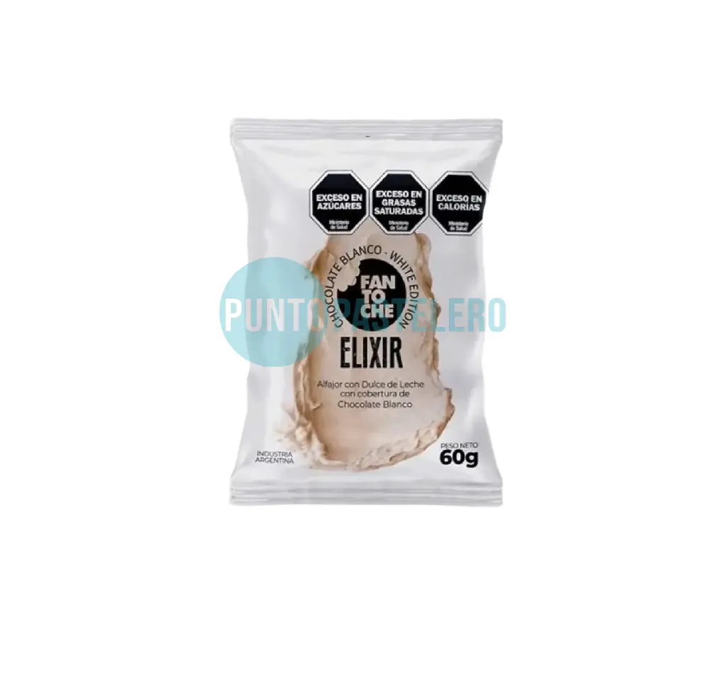 [7791672014787] ALFAJOR FANTOCHE ELIXIR BLANCO (X 60 GR.)
