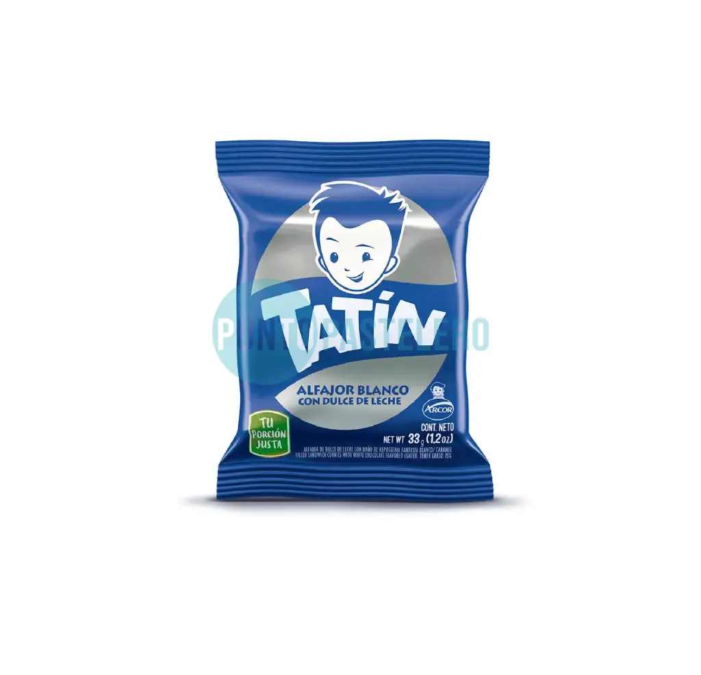 ALFAJOR TATIN BLANCO (X 33 GR.)