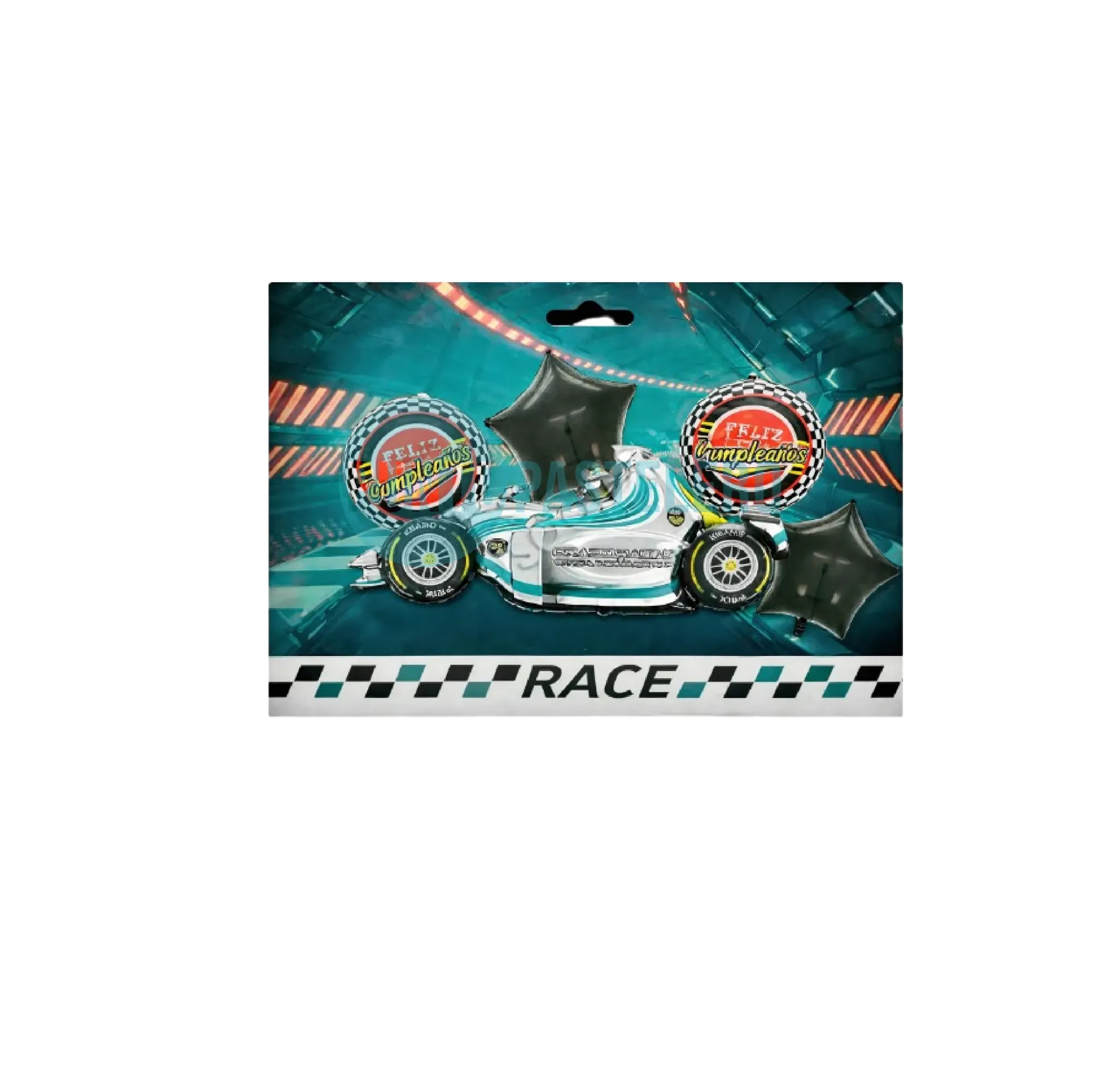 SET DE GLOBOS FORMULA 1 (5 PZ)