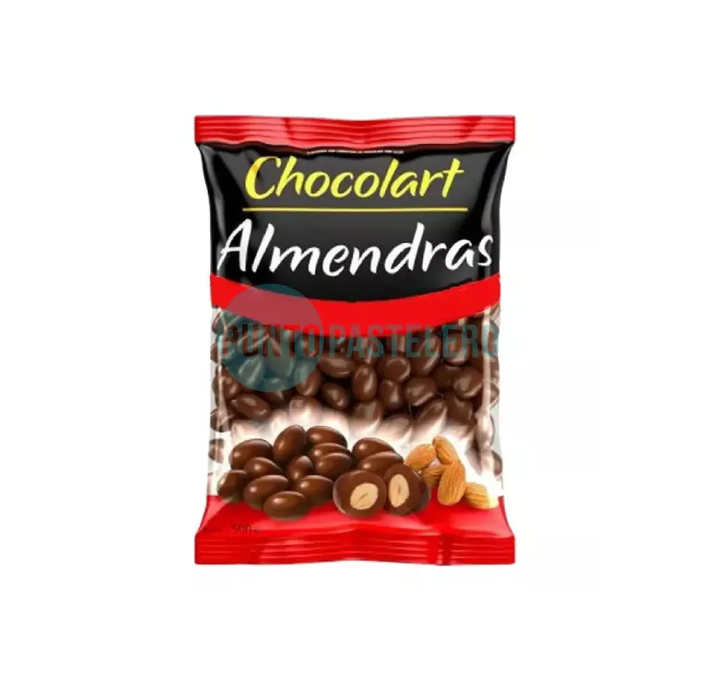 [7798136348488] ALMENDRAS BAÑADAS CHOCOLART CHOCOLATE 70% (X 500 GR.)