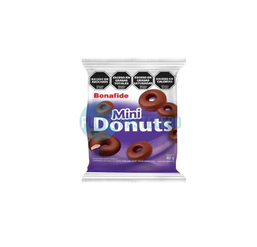 [7792360097006] BONAFIDE MINI DONUTS LECHE (40 GR.)