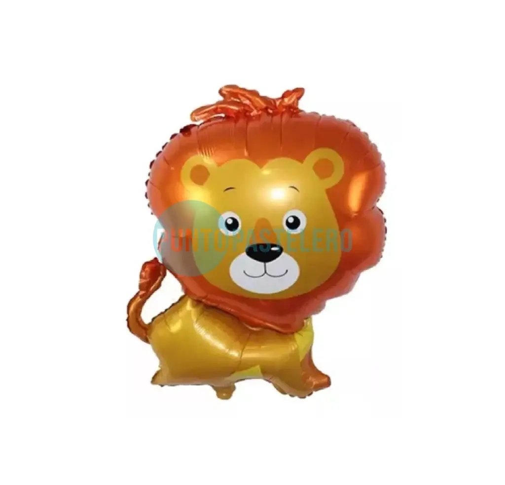 GLOBO METALIZADO LEON GIGANTE (90 CM) [4-1]