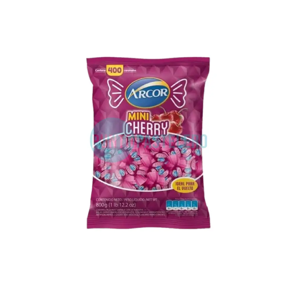 [7790580128524] CARAMELO ARCOR MINI CHERRY (X 800 GR.)
