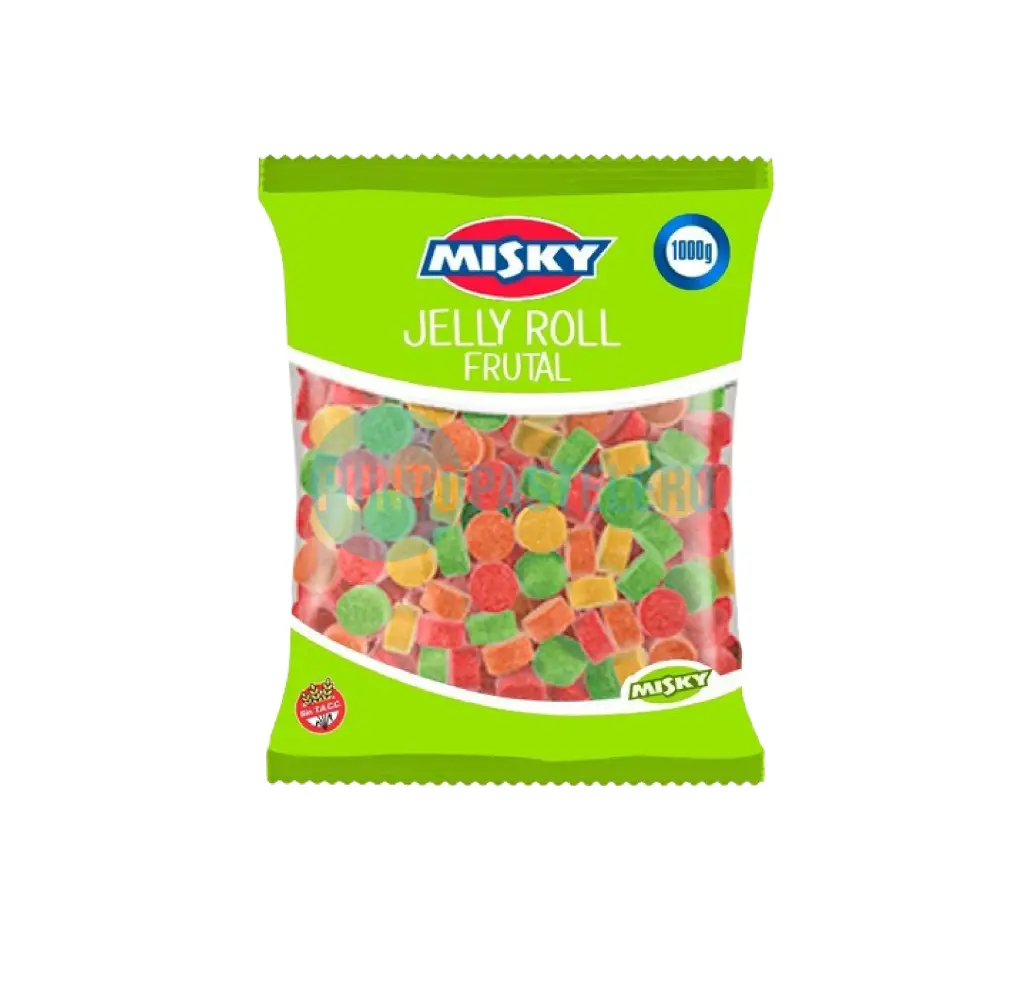 GOMITAS MISKY JELLY ROLL (X 1 KG.)