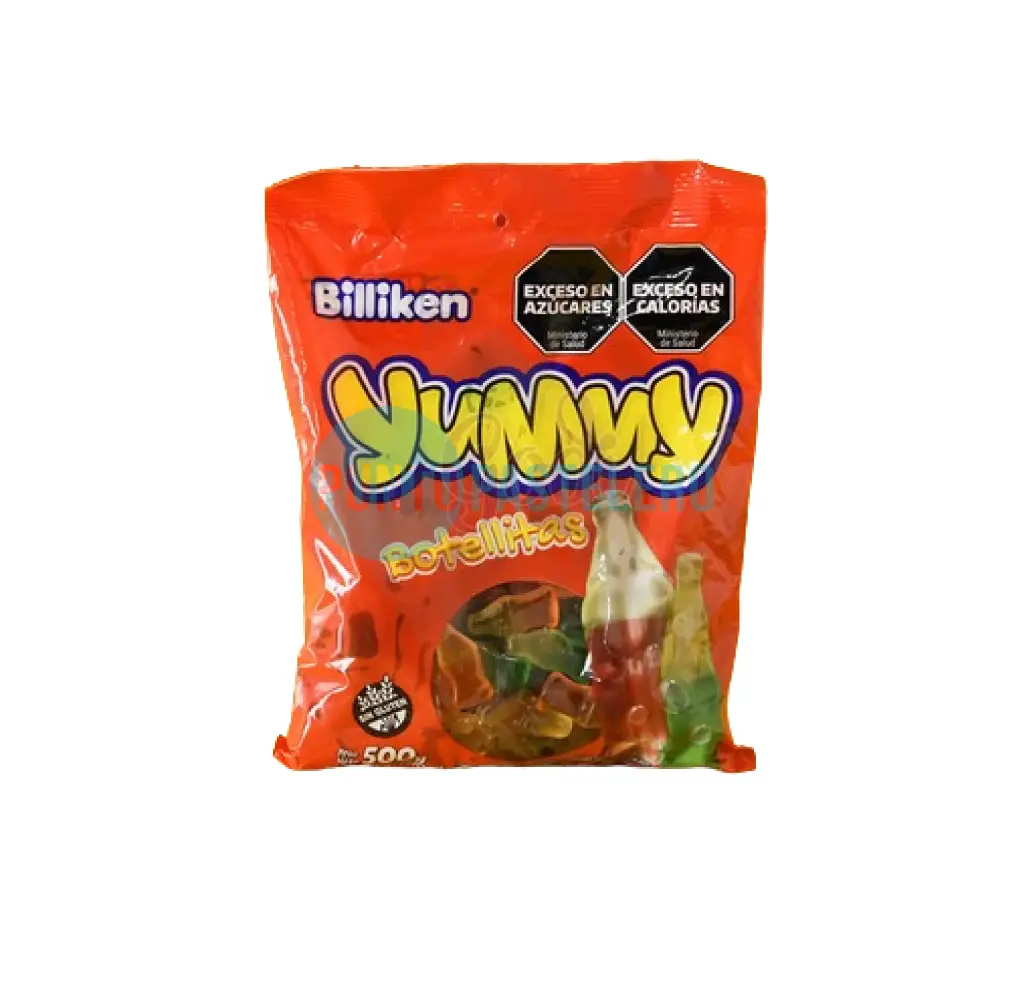 GOMITAS BILLIKEN YUMMY BOTELLITAS (X 500 GR.)