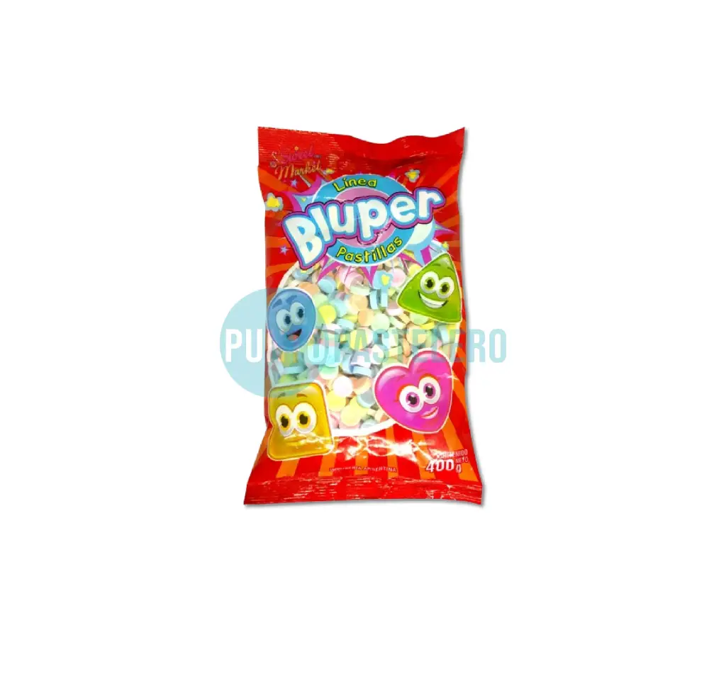 PASTILLAS BLUPER ESTRELLITAS (X 400 GR.)