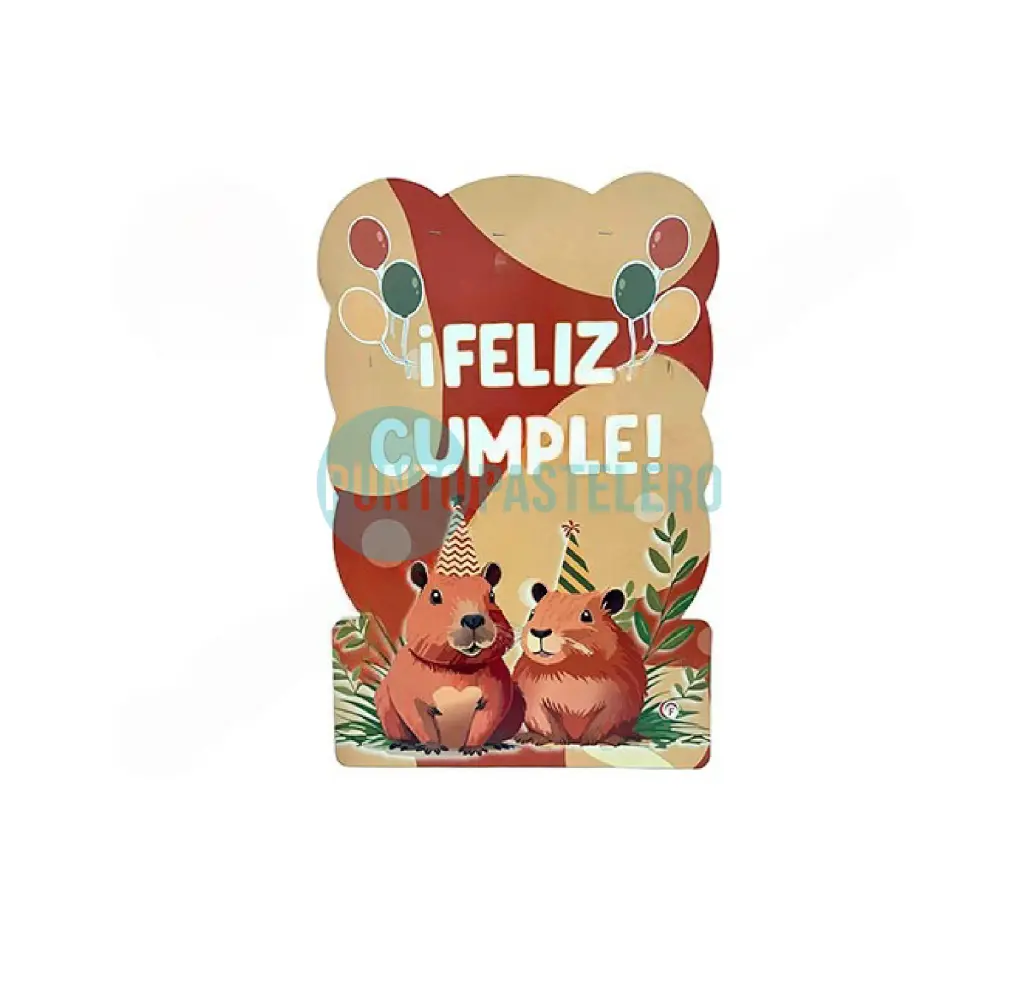 PIÑATA DE CARTON CAPIBARA (CO)