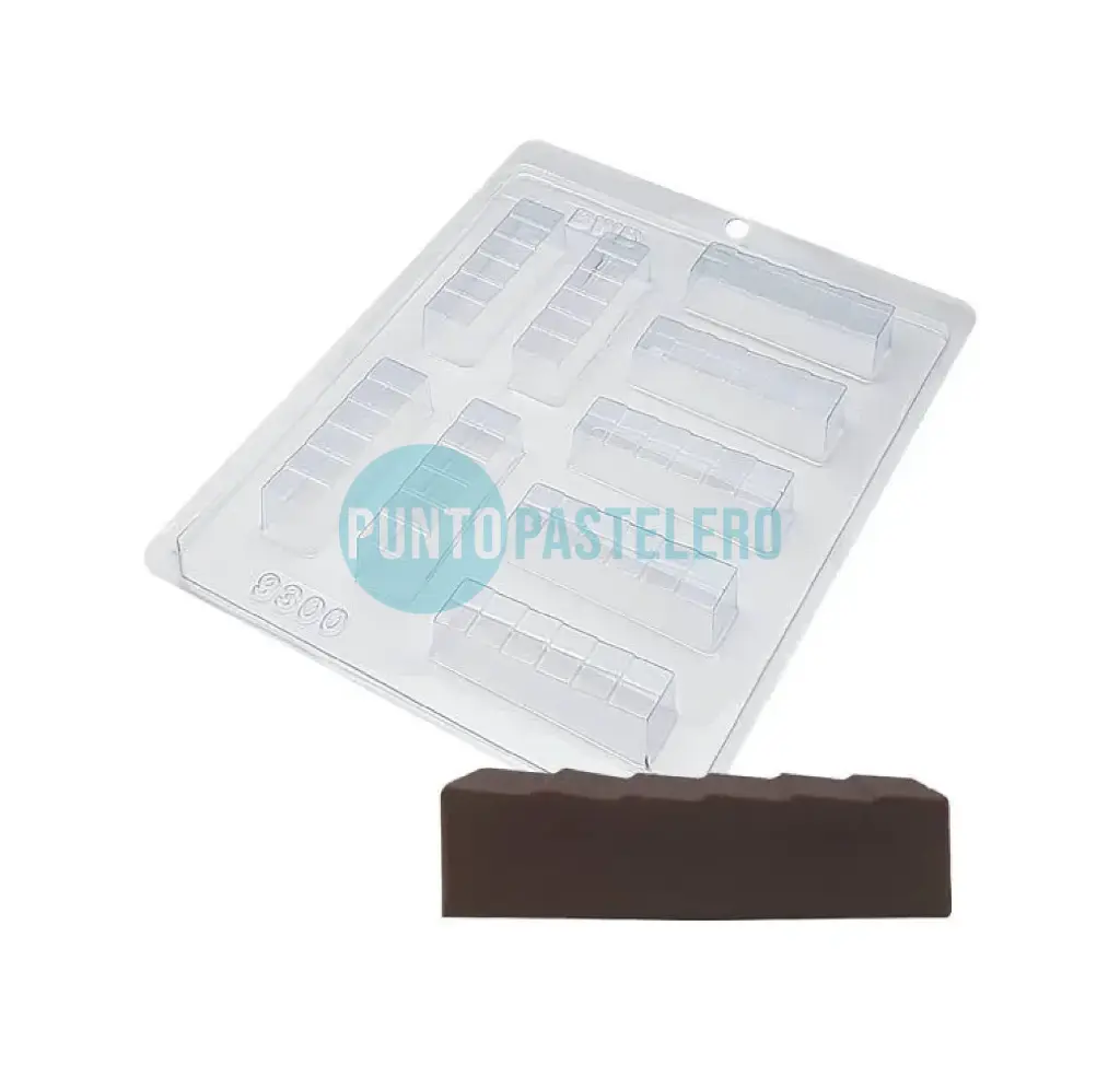 PLACA ACETATO BWB TABLETA CUADRADITOS [B6]