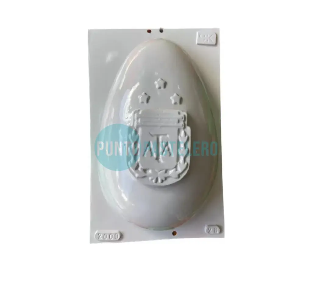 PLACA ACETATO HUEVO MUNDIAL ARGENTINA AFA (N°2000)