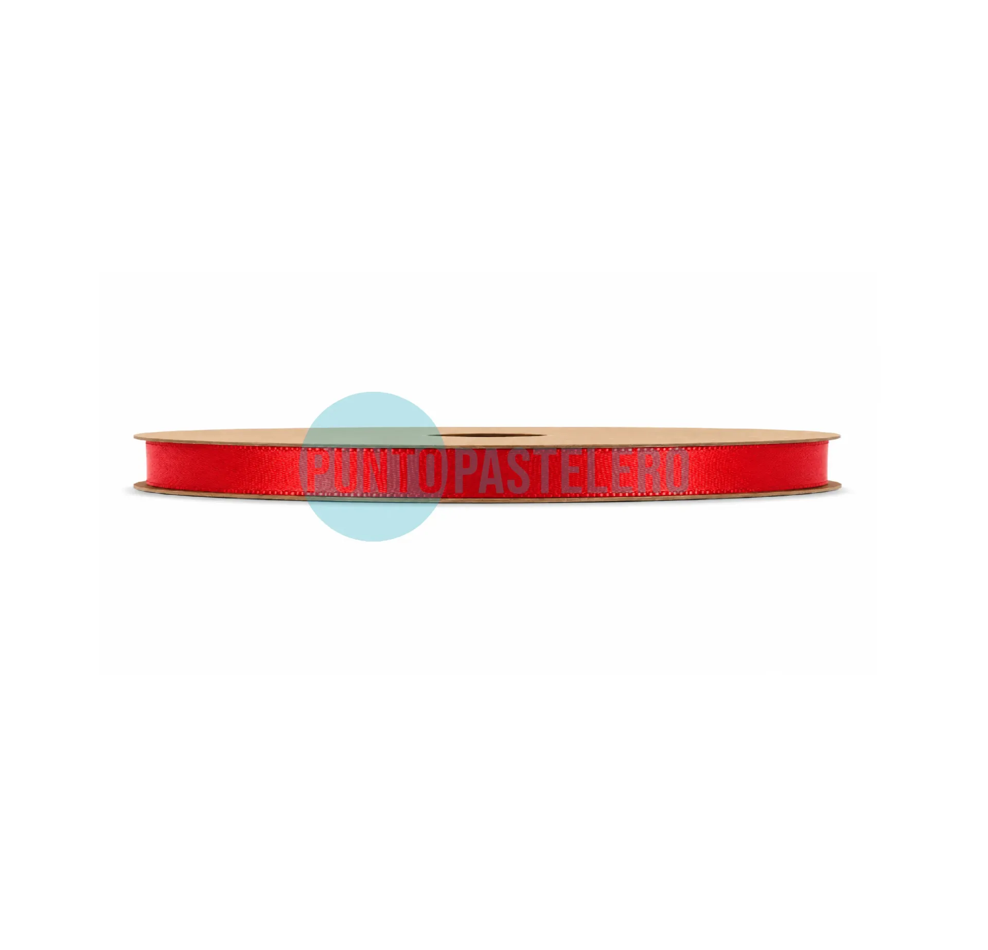 ROLLO CINTA RASO N°1 ROJO (X 10 MT.)