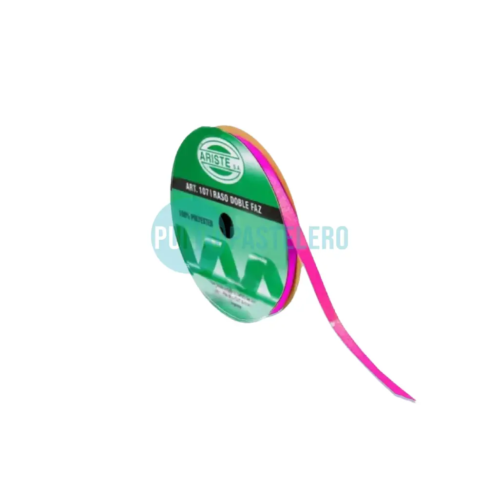 ROLLO CINTA RASO N°1 FUCSIA (X 10 MT.)