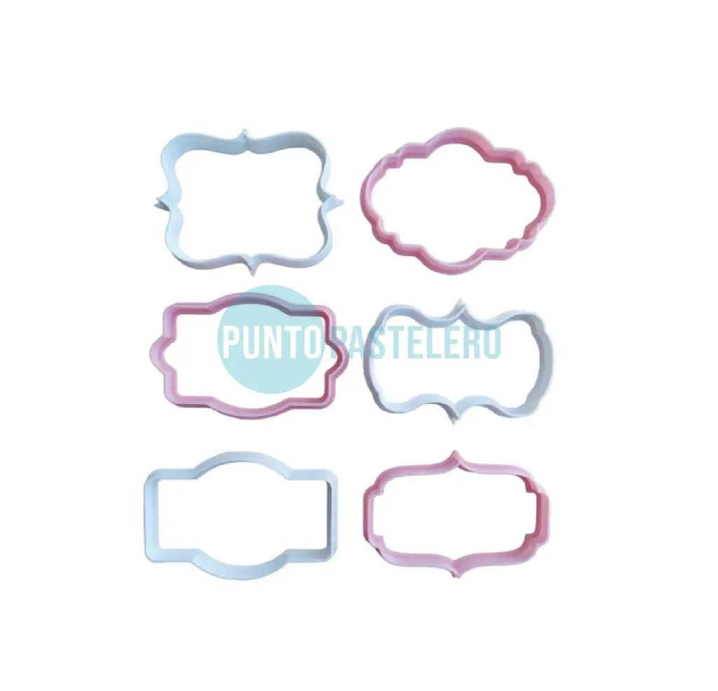 SET MINI CORTANTES 3D CARTELITOS MARCOS [8-4]