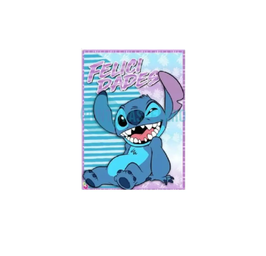 AFICHE FELIZ CUMPLE STITCH