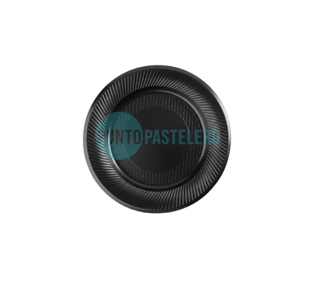 PLATO GRANDE NEGRO P22 (X 25 U.)
