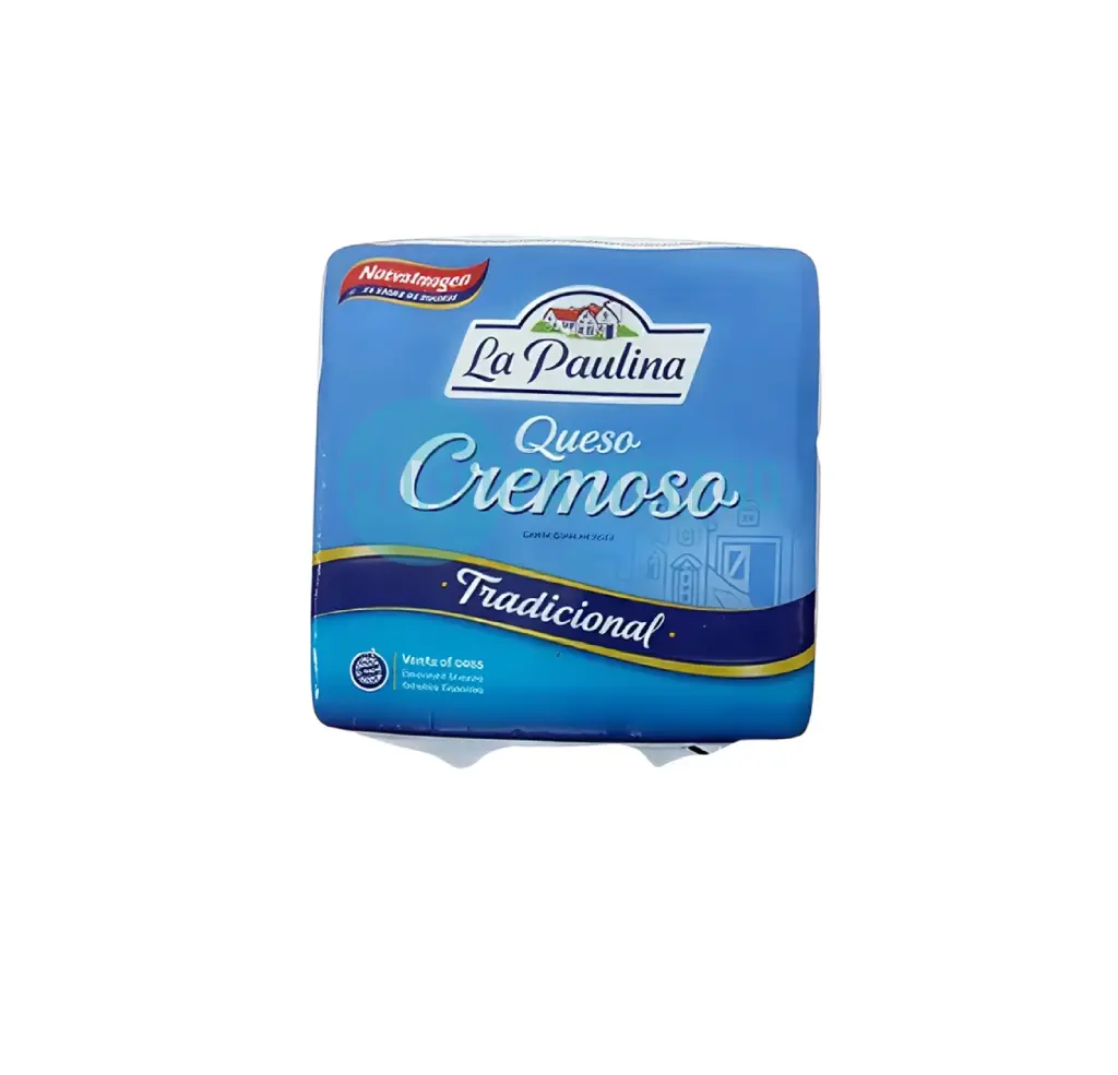QUESO CREMOSO TROZADO LA PAULINA (X KG.)