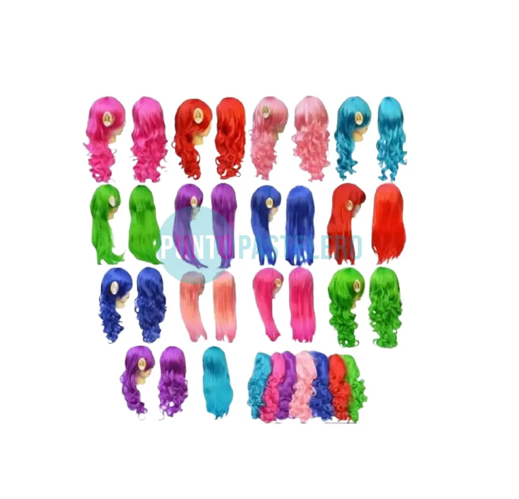 PELUCA LARGA (COLORES VARIOS)
