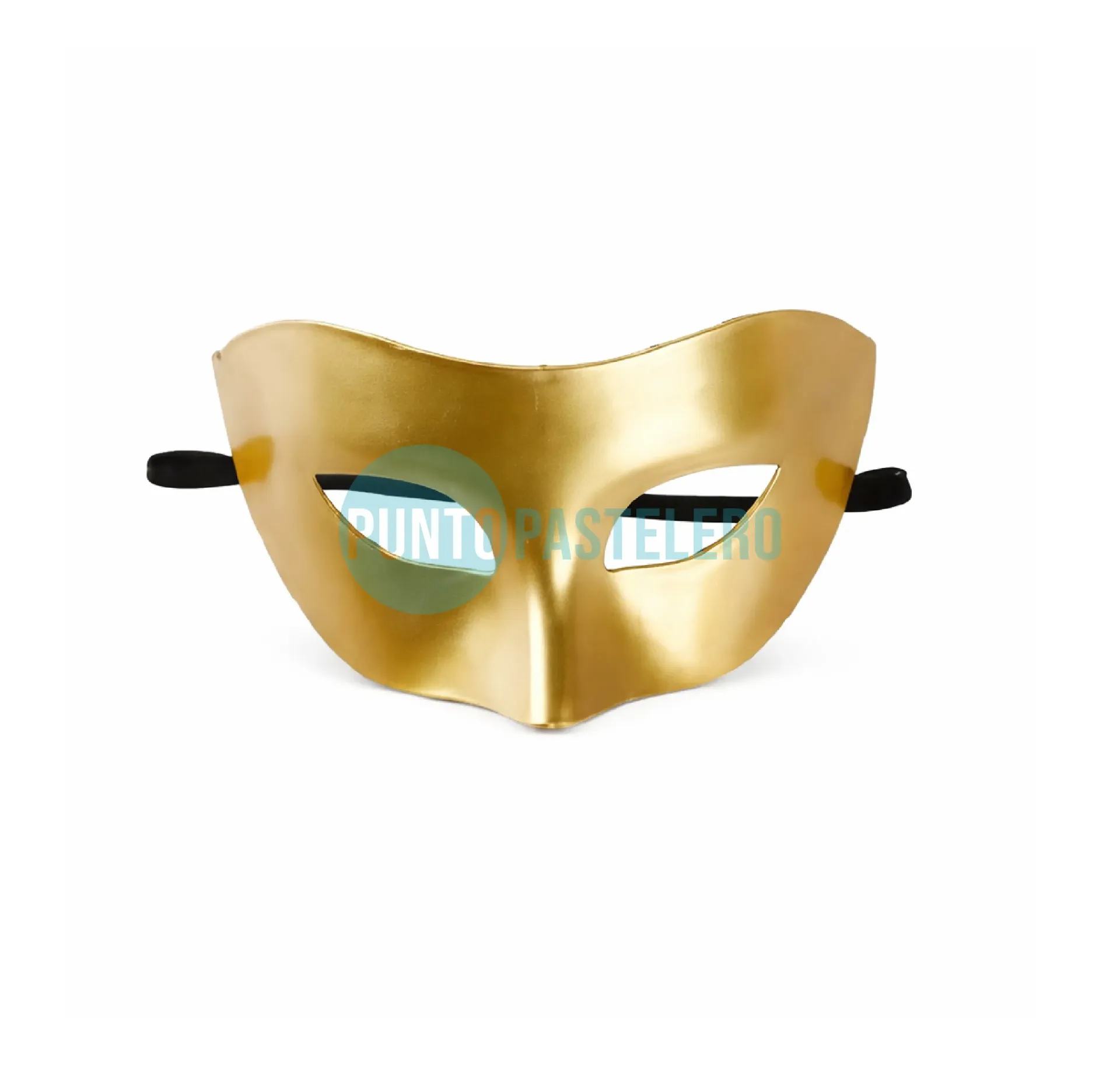 ANTIFAZ DORADO PLASTICO RIGIDO