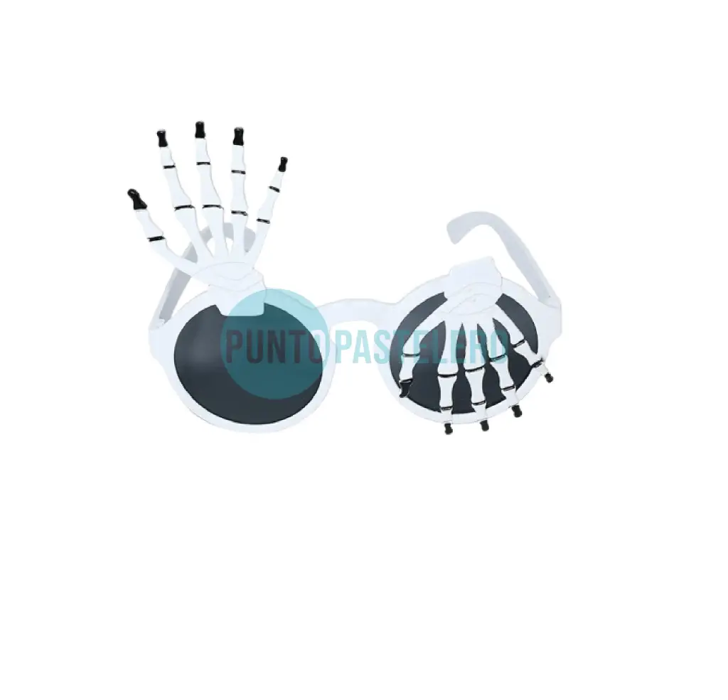 [52389] LENTES ANTEOJOS MANO ESQUELETO