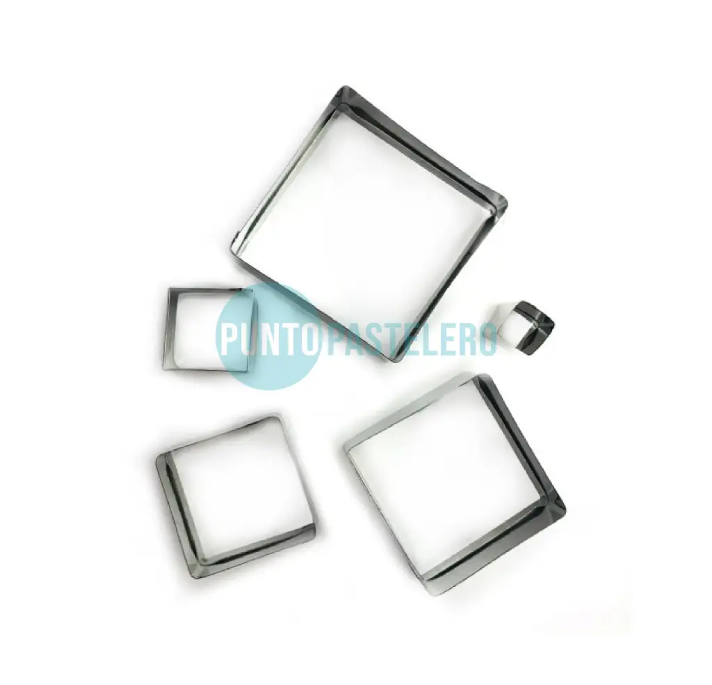 SET CORTANTES CUADRADOS BLONDA (5 U.)